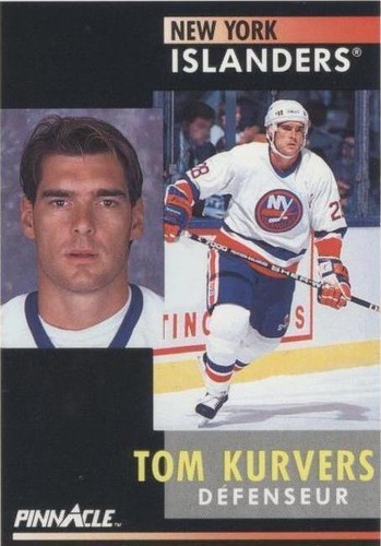 1991-92 Pinnacle French - Tom Kurvers #7