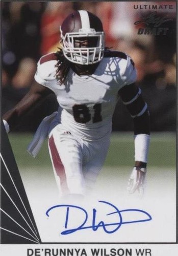2016 Leaf Ultimate Draft De'Runnya Wilson #BA-DRW