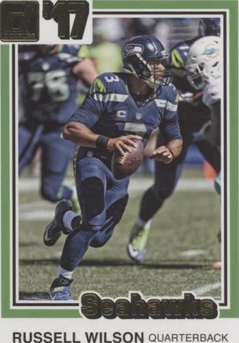 2017 Panini Donruss Russell Wilson #27
