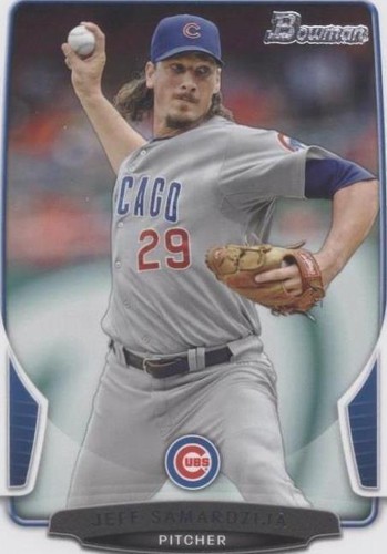 2013 Bowman - Jeff Samardzija #27