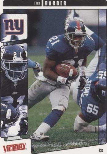 2001 Upper Deck Victory Tiki Barber #222