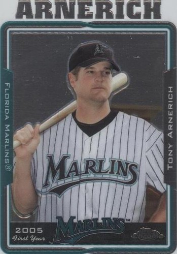 2005 Topps Chrome Update & Highlights - Tony Arnerich #UH142
