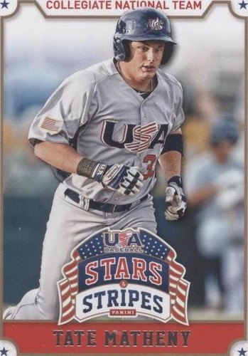 2015 Panini Stars and Stripes - Tate Matheny #89