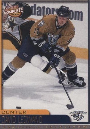 2003-04 Pacific Complete - David Legwand #113