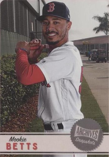 2019 Topps Archives Snapshots - Mookie Betts #AS-MB