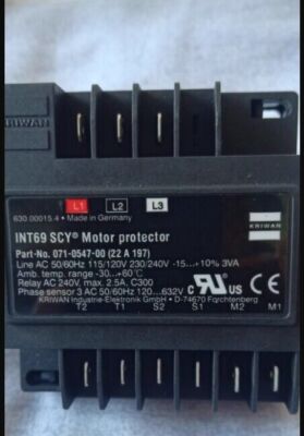 1pcs New KRIWAN protection module INT69 SCY 071-0547-00(22A 197)