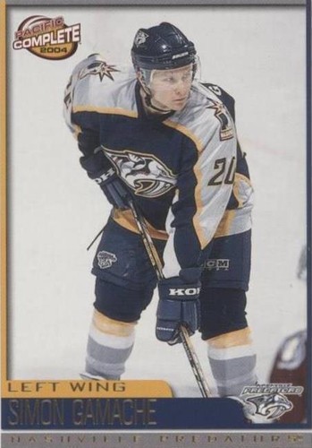 2003-04 Pacific Complete - Simon Gamache #503
