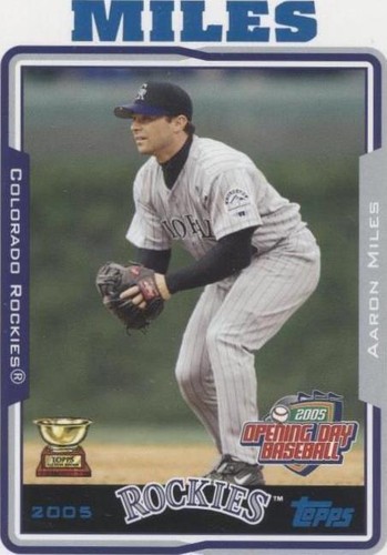2005 Topps Opening Day - Aaron Miles #102