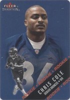 2000 Fleer Tradition Chris Cole #313