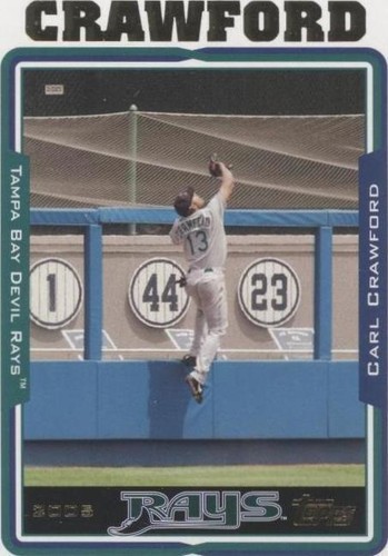 2005 Topps - Carl Crawford #42