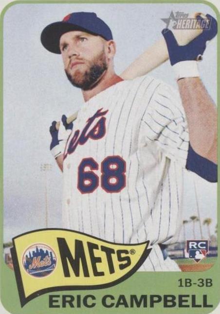 2014 Topps Heritage High Number - Eric Campbell #H588