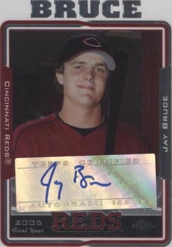 2005 Topps Chrome Update & Highlights - Jay Bruce #UH222