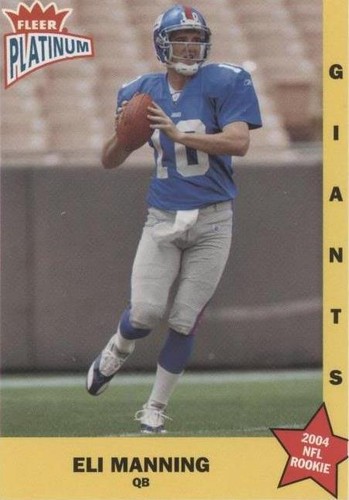 2004 Fleer Platinum Eli Manning #136