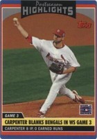 2006 Topps Updates & Highlights - Chris Carpenter #UH199