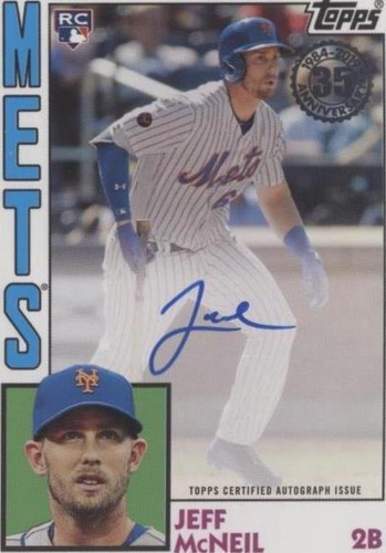 2019 Topps - Jeff McNeil #84A-JMC