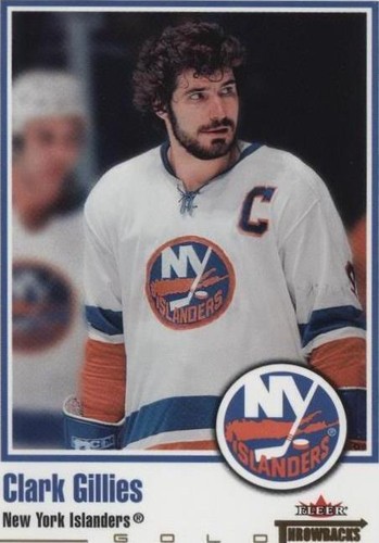 2002-03 Fleer Throwbacks - Clark Gillies #6G