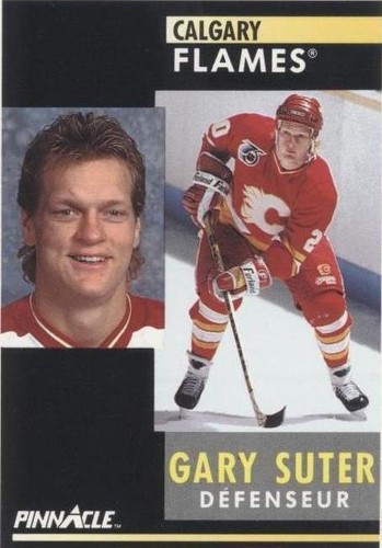 1991-92 Pinnacle French - Gary Suter #11