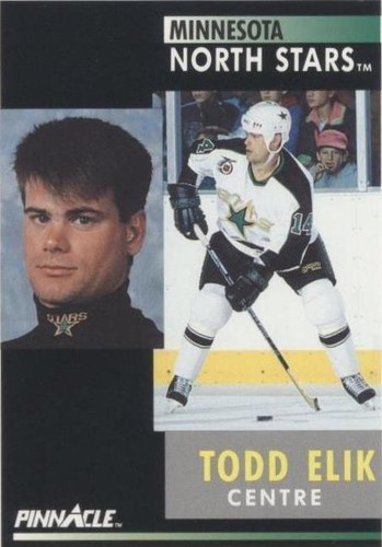 1991-92 Pinnacle French - Todd Elik #264