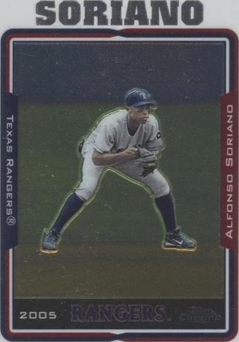 2005 Topps Chrome - Alfonso Soriano #325