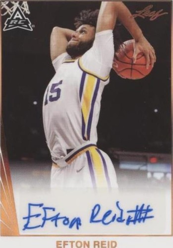 2021-22 Leaf Memories - Efton Reid #BA-ER1