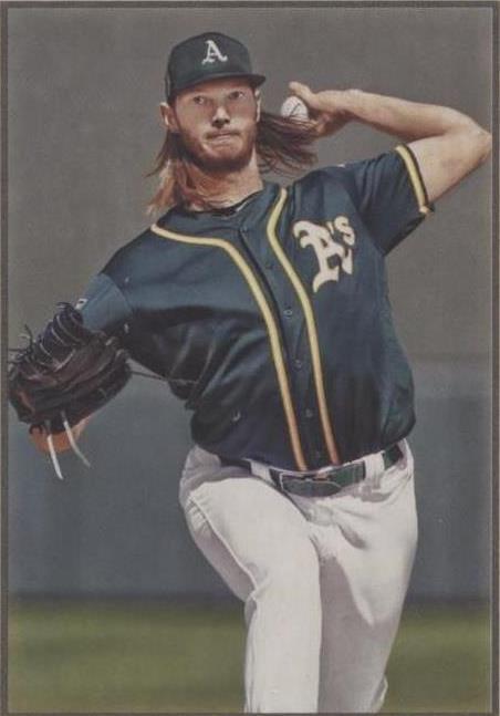 2019 Bowman Heritage - A.J. Puk #53P-90