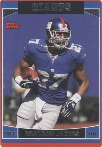 2006 Topps Brandon Jacobs #22