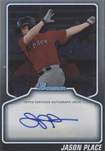 2010 Bowman Draft Picks & Prospects - Jason Place #BPA-JP