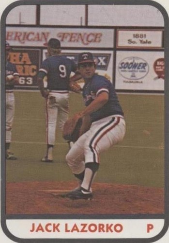 1981 TCMA Minor League - Jack Lazorko #1201
