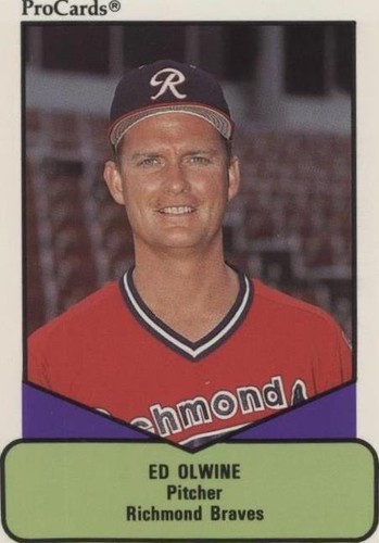 1990 ProCards AAA Future Stars - Ed Olwine #402