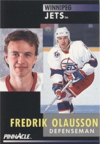 1991-92 Pinnacle - Fredrik Olausson #74
