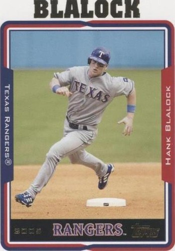 2005 Topps - Hank Blalock #20