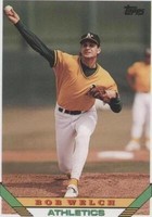 1993 Topps - Bob Welch #705
