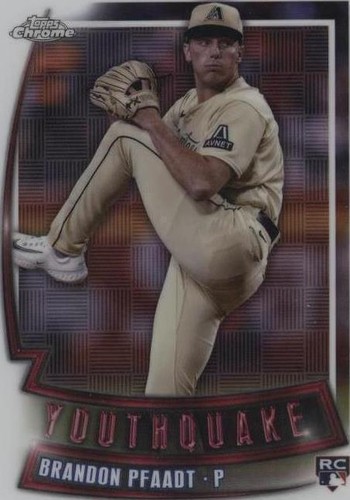 2023 Topps Chrome Update Series - Brandon Pfaadt #YQ-90