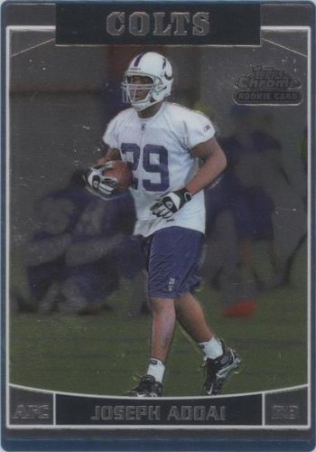 2006 Topps Chrome Joseph Addai #268