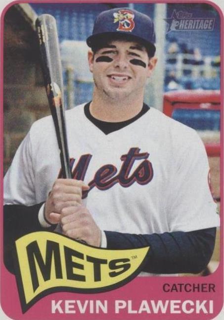 Topps Heritage 2014 edición de ligas menores - Kevin Plawecki #86
