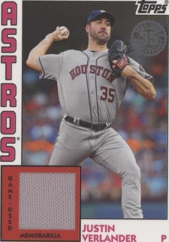 2019 Topps - Justin Verlander #84R-JVE
