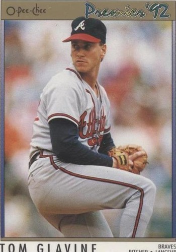 1992 O-Pee-Chee Premier - Tom Glavine #49