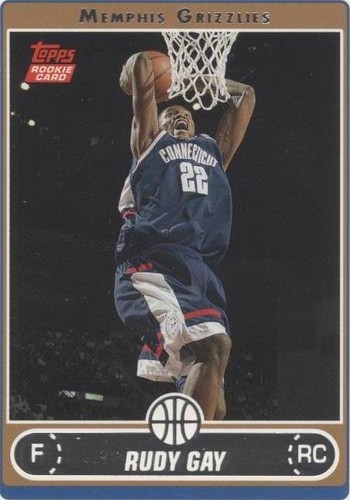 2006-07 Topps - Rudy Gay #252
