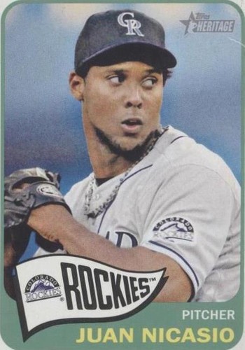 2014 Topps Heritage - Juan Nicasio #218