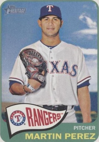 2014 Topps Heritage High Number - Martin Perez #H513