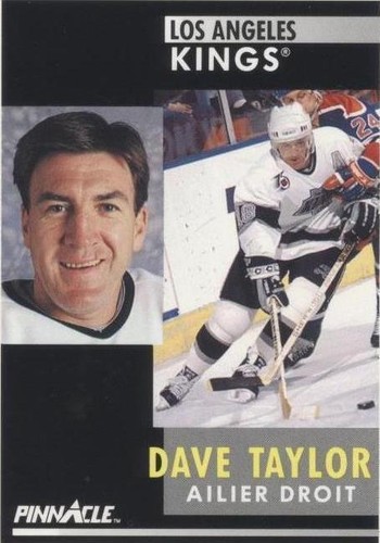1991-92 Pinnacle French - Dave Taylor #249