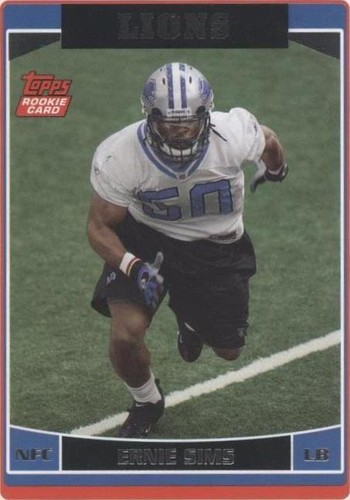 2006 Topps Ernie Sims #337