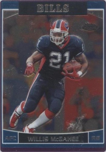 2006 Topps Chrome Willis McGahee #23