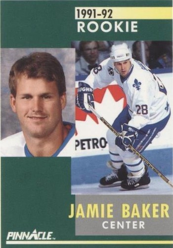 1991-92 Pinnacle - Jamie Baker #348