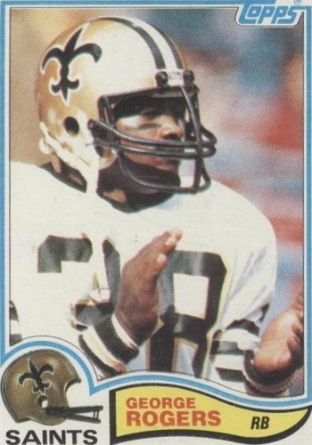 1982 Topps George Rogers #410