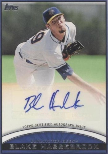 2012 Topps Pro Debut - Blake Hassebrock #PDA-BH