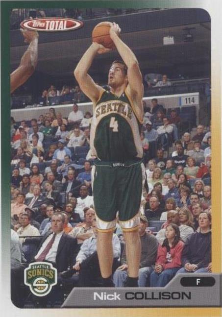 2005-06 Topps Total - Nick Collison #25