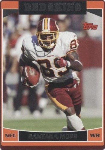 2006 Topps Santana Moss #245