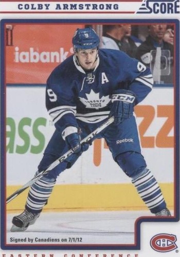 2012-13 Score - Colby Armstrong #263