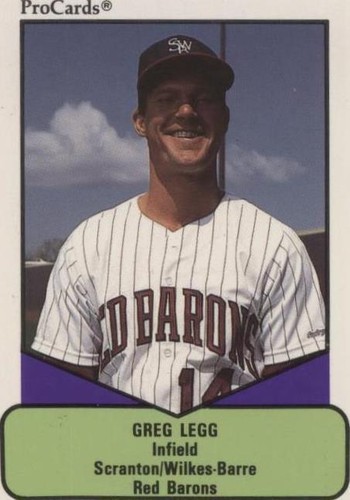 1990 ProCards AAA Future Stars - Greg Legg #311